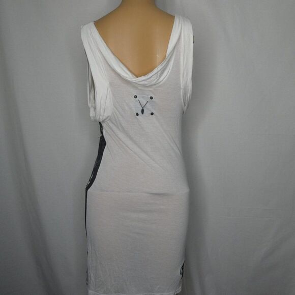 Elvis Jesus Mini Dress Sheath Bodycon Tank Top - Picture 6 of 9